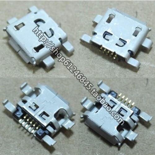 Free shipping For the original Tablet PC mobile phone and other Micro USB chip data interface tail plug 5-pin U0127