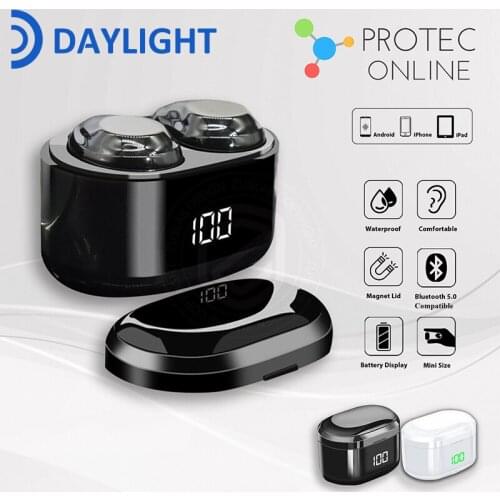 Daylight X60 Multipoint Funtion Bluetooth-Compatible Wireless Headphones Digital Display Bass Sound Earphones Subwoofer Headset