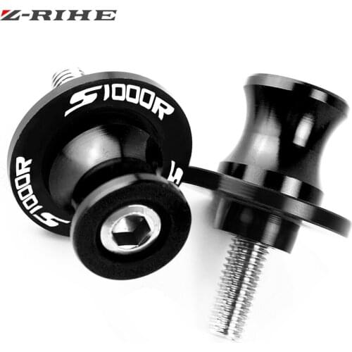 For BMW S1000R S1000RR 2014 2015 2016 2017 2018 CNC Motorcycle Swingarm Spools Slider 8MM Swing Screw Sliders Spools Stand Arm