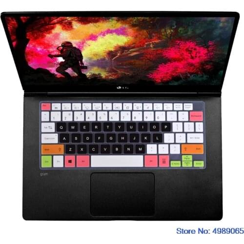 For LG Gram 14 14Z90N 14Z970 14Z980 2020 2019 GRAM 13 13Z970 13Z980 13Z990 Silicone laptop Keyboard Cover skin Protector