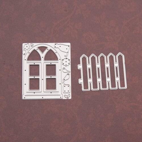 Metal Cutting Dies Embossing Scrapbooking Stencil Craft Cut Dies For DIY Card Crafts Handmade N167 Window
