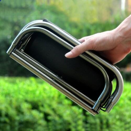 Mini Outdoor Folding Stool Portable Fishing Chair Outdoor Camping Picnic Barbecue Beach Stool