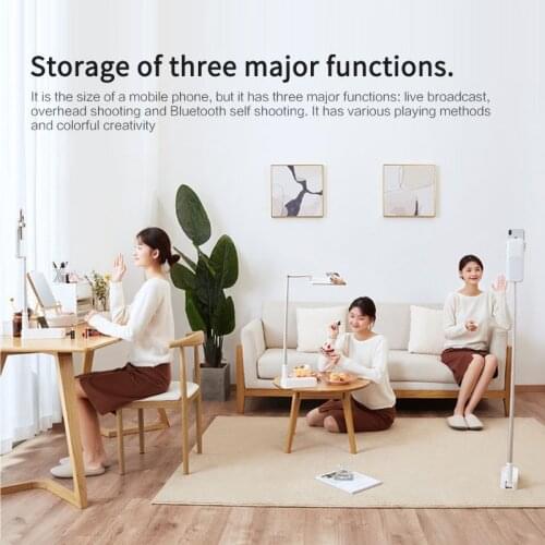 Multi-functional Retractable Mobile Phone Stand For Live Broadcast Bracket Table Mount Holder Live Video Fill Light Retractable