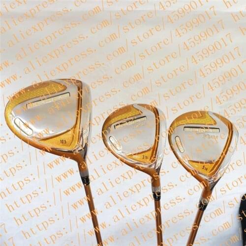 HONMA Mens Golf Club latest BERES IS-07 4 star driver + fairway wood with head cover
