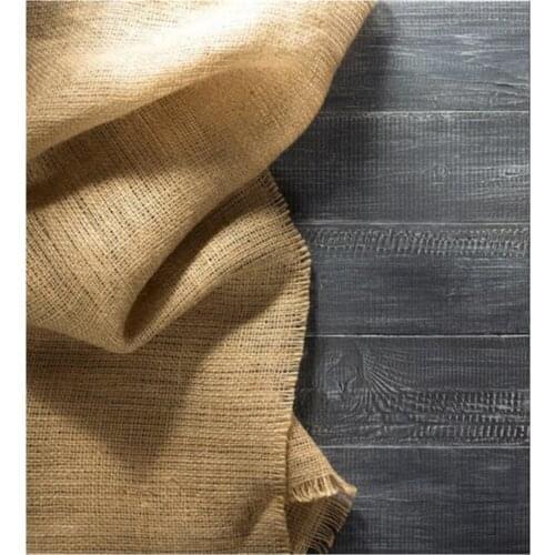 Natural Jute Fabric Cross Stitch Linen Burlap Fabric Mesh Twine 1 X1m - 10 Luk henna хна для бровей henna powder плетка