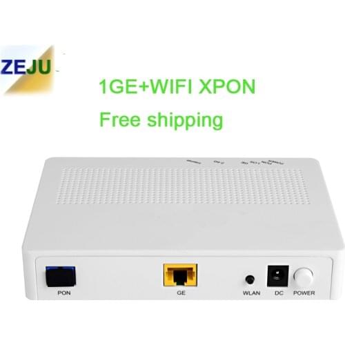 NEW Onu English Version Ftth EPON/GPON 1GE+WIFI XPON Ont Free Shipping