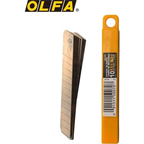 OLFA imported from Japan standard blade 9mm 10 pieces paperback ASB-10 silver durable