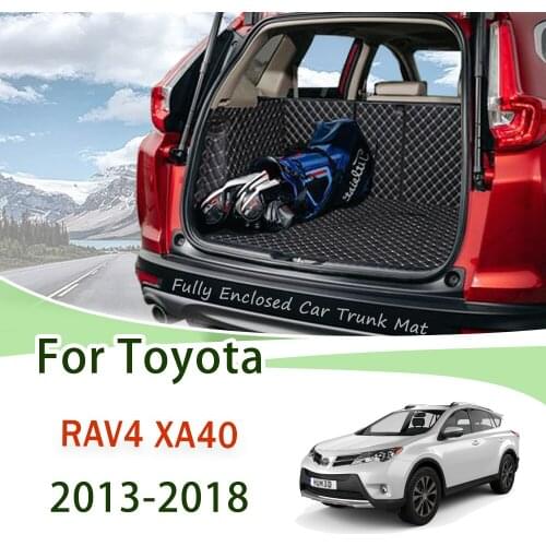 For Toyota RAV4 XA40 2013 2014 2015 2016 2017 2018 Car Trunk Mat Car Boot Liner Dust proof car boot pad Car Accessories Styling