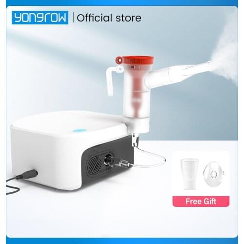 Yongrow Portable Air Compressor Nebulizer Machine Inhaler Cool Mist Compressor System for Kids Adults