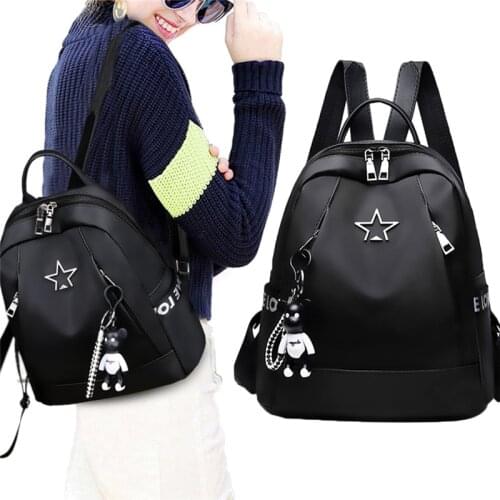 Stylish Womens Ladies Backpack Oxford Cloth Rucksack School Travel Shoulder Bag Satchel Girls Casual Handbag