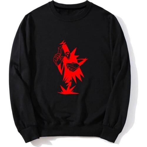 High Q Soul Eater Hoodies Long Sleeves O-Neck Luminous 6 Colors Sweatshirt Casual Fleece Loose Tops