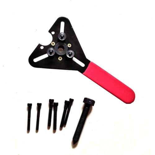 R134a Universal Car Air-conditioning Repair Tool Wrench A/C Compressor Clutch Remover Tool Kit Hub Puller Auto Tool