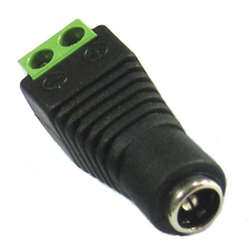 10pcs x DC Power connecter Converter male connector Adapter for CCTV Camera