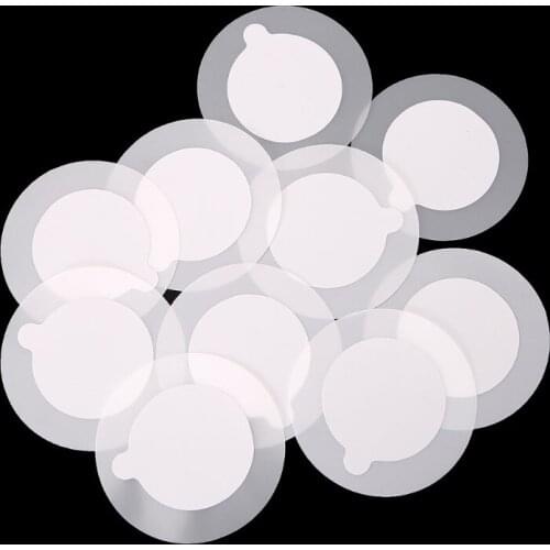 10x Protective Glue Cover Stickers For Jade Crystal Stone Eyelash Extension Tool C1FF