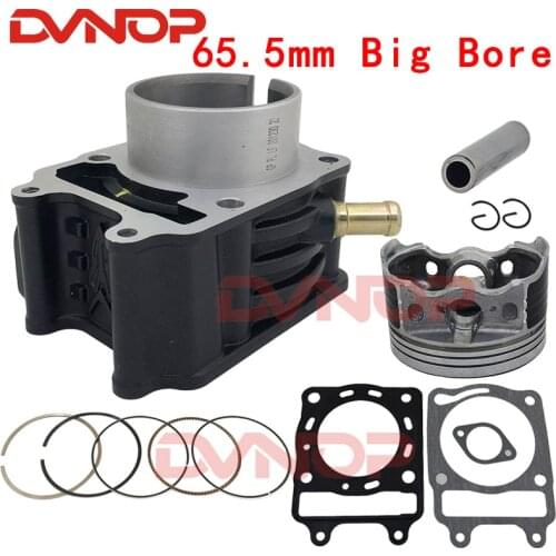 65.5mm KPS200 KPR200 KPT200 LF200-10P 200-10R Motorcycle Cylinder Kits With Piston RING Gasket