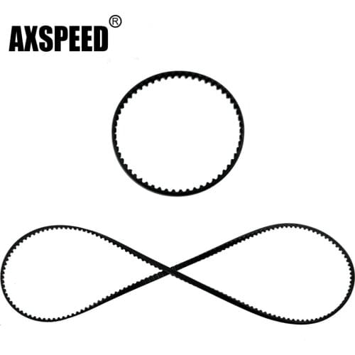 AXSPEED Low Friction 540T/171T Front Rear Belt for 3Racing Sakura D4 AWD RWD 1/10 RC Sport Drift Car Upgrade Parts