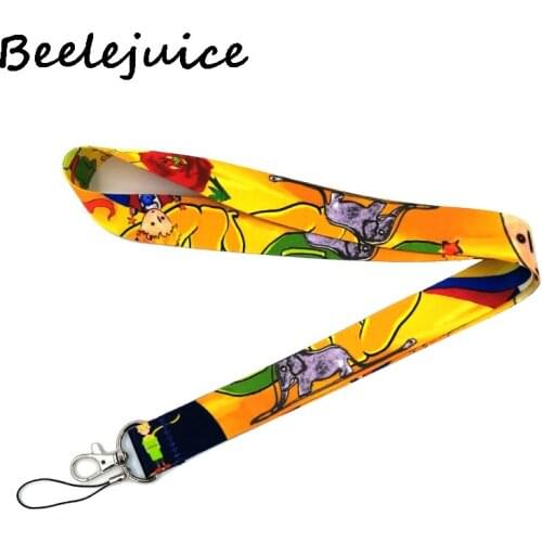24pcs Little prince cartoon Neck Lanyard keychain Mobile Phone Strap ID Badge Holder Rope Key Chain Keyrings cosplay Accessory