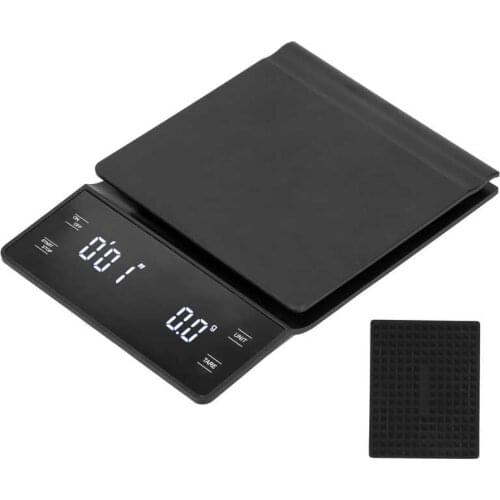 Digital Kitchen Scale Precise Timing Electronic Weighing Tool with LED Screen 3000g Range
