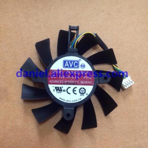 DASA0815R2H For NVIDIA GTX460 550TI 450 4-pin graphics card cooling fan gale DASA0815R2H