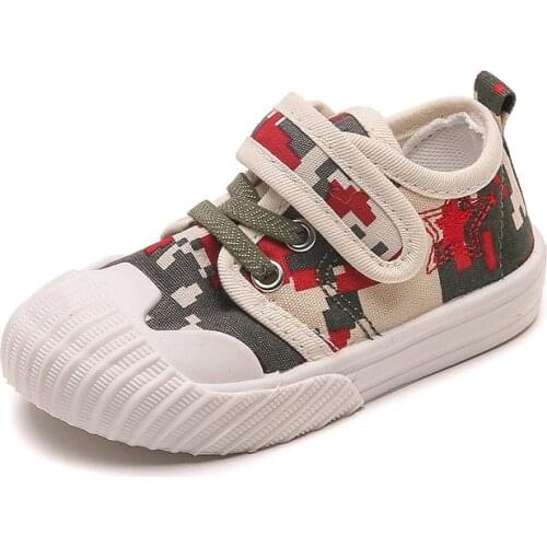 Childrens Shoes 2021 Kids Canvas Shoes Baby Breathable Comfortable Childrens Cloth Shoes Casual Shoes Flats Hot Fashion New