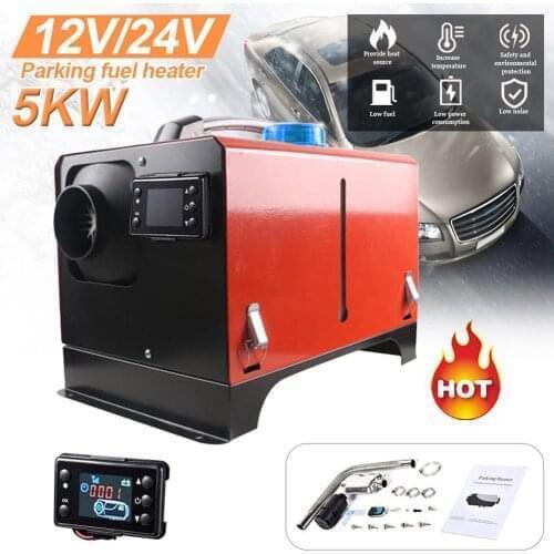 Auxiliary Heater 12V 24V 1-5KW Diesel Heater Websato Eberspacher Automobile Interior Heater Low Noise LCD Car Air Heater