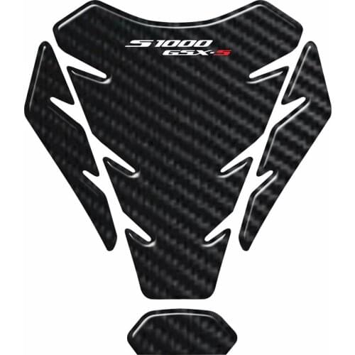 FOR SUZUKI GSXS1000 GSXS1000F 2015 2016 Motorcycle Tank Pad Protector 3D Gel Sticker Decal Carbon Fiber