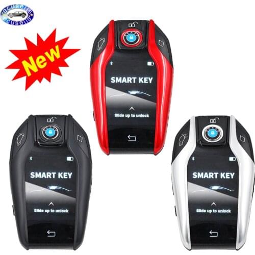 Modified Smart Remote Car Key LCD Screen for BMW for Mercedes-Benz for Buick for Audi for Cadillac for Lexus and More 3 Colors