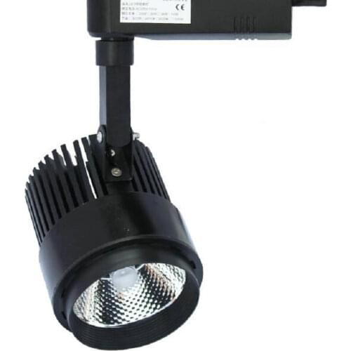 20W 30W COB LED Track light aluminum Ceiling Rail Track lighting Spot Rail Spotlights Replace Halogen Lamps AC220V