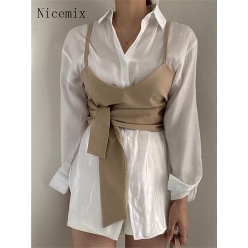 NICEMIX Blouses With Bow