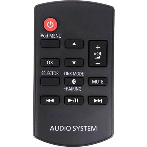 New Original For Panasonic RAKSC989ZM SC-HC05 SA-HC05 Bluetooth Sound System Dock RAK-SC989ZM Audio System Remote Control