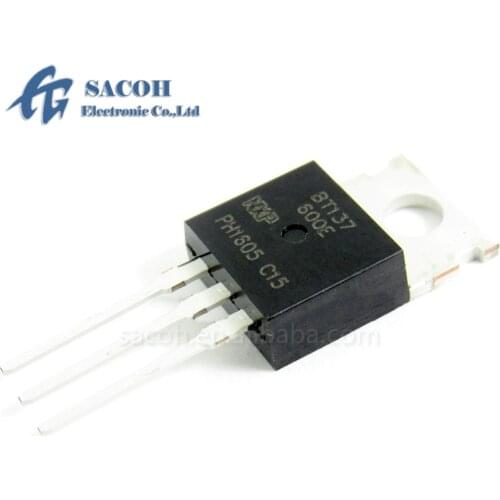 New 10PCS/Lot BT137-600E BT137-600 or BT137-600D BT137-600F BT137-600G or BT137-800E BT137-800 BT137-800F TO-220 8A 600V Triacs