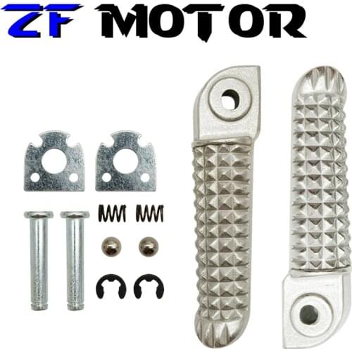 Motorcycle Rear Footrest Foot Pegs For Yamaha FZR600 YZF600 YZF-R6 R6 YZF-R1 R1 MT07 MT09 MT-07 MT-09 R3 R25 FZ1 FZ6