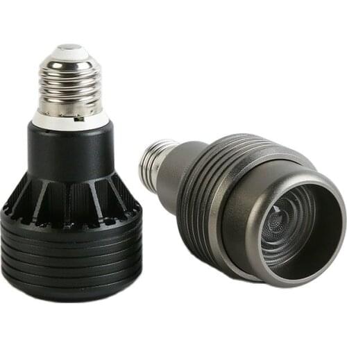 Dimmable E27 par20 LED light Zoom Spotlight Angle adjustment cob ceiling 7w 12w dining/living room bar cafe LED downlight