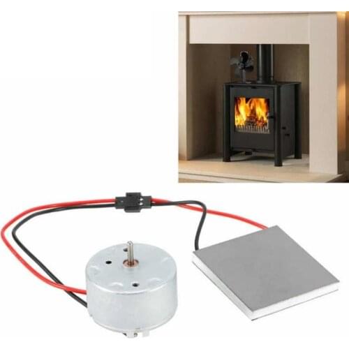 Q81C Fireplace Fan Generator Sheet Motor Set for stove Burner Fan Fireplace Heater Spare Parts Fireplace Fan Accessories