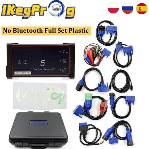 Works For Multi-brands Multi-language Without Bluetooth D-P-A-5 Protocol Adapter 5 Heavy Duty Truck Scanner CNH