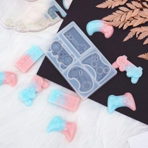 Creative Game Machine Silicone Mold For DIY Truck Key Chain Epoxy Resin Mold DIY Craft Custom Keychain