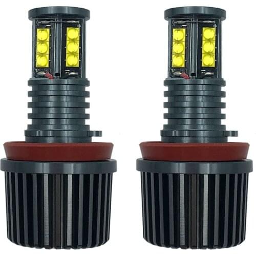 2pcs 120W H8 Angel Eyes Led Marker Lights for BMW X5 E70 X6 M3 E89 E82 E87 E71 E90 E91 E92