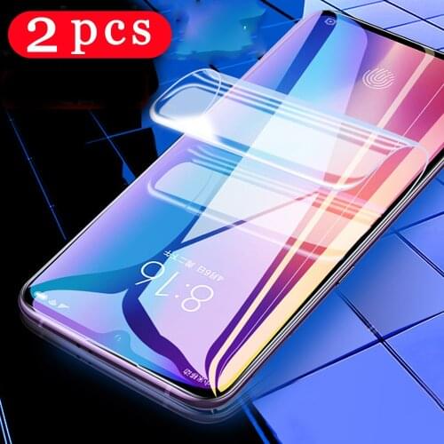 2Pcs soft full cover phone screen protector for xiaomi redmi S2 5A 6A 4X note 6 5 pro protective film Not Glass hydrogel film
