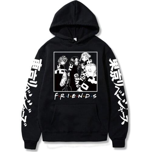 2021 Tokyo Revengers Hoodie Anime Manjiro Sano Graphic Hoodie for Men Streetswear Cosplay Clothes