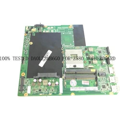 FAST SHIPPING. AVAILABLE. DA0LZ3MB6G0 LAPTOP MOTHERBOARD FOR LENOVO Z580 NOTEBOOK PC MAINBOARD COMPARE PLEASE