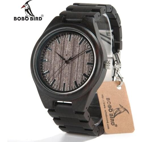 BOBO BIRD часы мужские Womens Watches Bamboo Strap Wood Quartz Watches Fashion Design In Gift Paper Box reloj mujer OEM