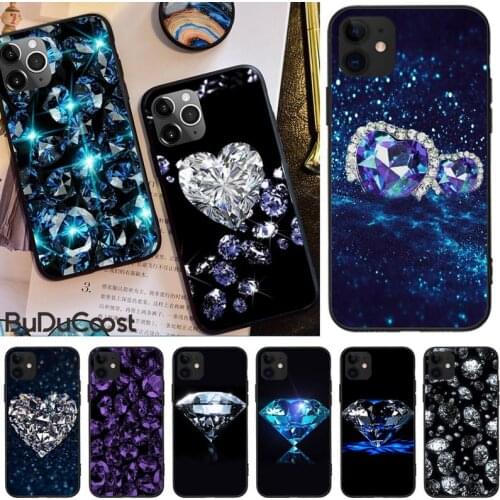 Slok beautiful diamonds Phone Case For iphone 12 pro max 11 pro XS MAX 8 7 6 6S Plus X 5S SE 2020 XR case