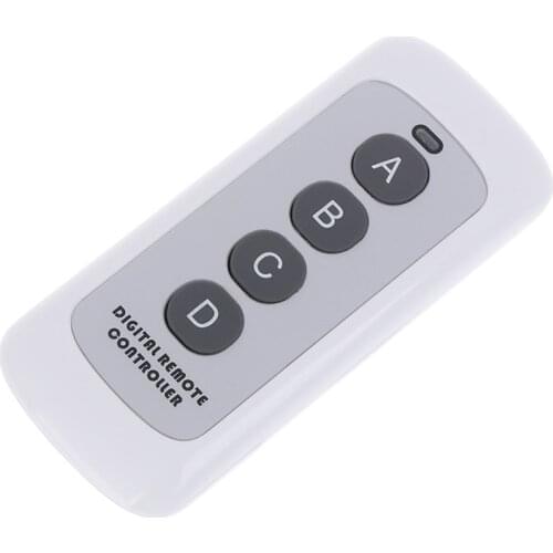 Remote Control Switch RF Transmitter Wireless Key for Smart Home Garage Door Opener Hot 433MHz 4 Button EV1527 Code