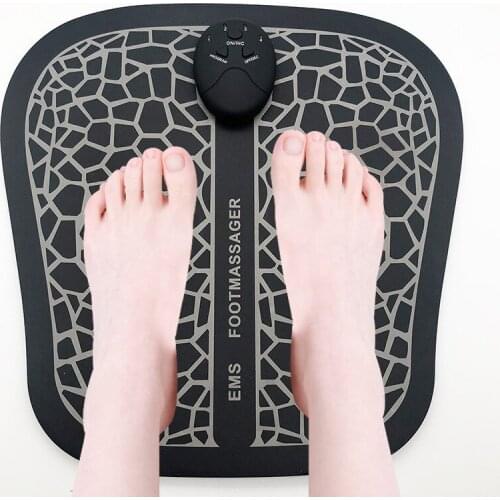 Electric foot massager, foot muscle stimulator, foot massage mat, improves blood circulation, pain relief, health care