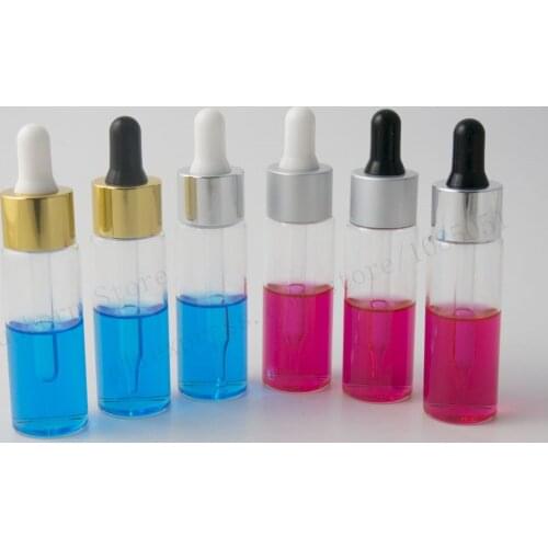 New Design 24pcs/lot 30ml dropper bottle clear glass bottle dropper 30cc 1oz glass container for essential oil e liquid use