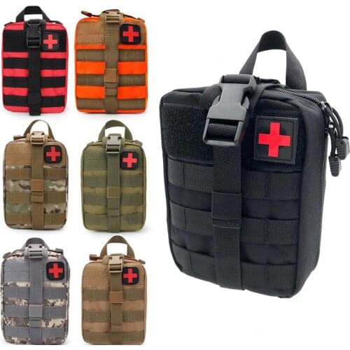 Molle Tactical First Aid Kits Medical Bag Outdoor Hunting Car Emergency Camping Survival Pouch Military EDC Tool