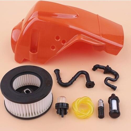 Top Cylinder Air Filter Cover Shroud For Stihl MS251 MS 251 Fuel Oil Filter Line Primer Bulb Chainsaw 1143 080 1601