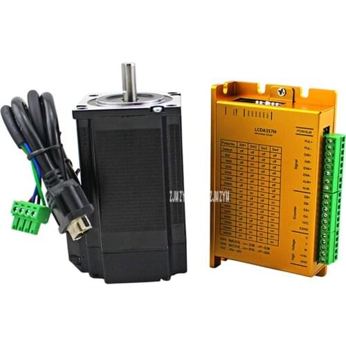 LC57H3100 LCDA357H High-Precision Triphase 57 High Speed Closed Loop Package 3N.m Stepping Motor Drive Set DC Stepping Servo