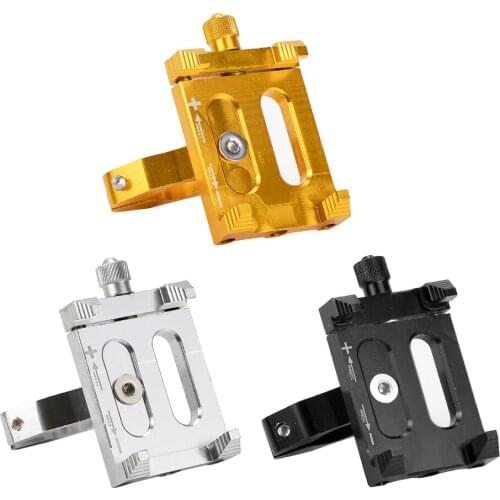 Motorcycle CNC Mobile Phone Holder Scooter Bike E-Bike Shockproof Stable Bracket