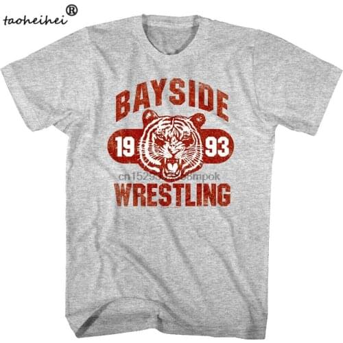 Saved by the Bell Bayside Tigers Wrestling 1993 Mens T Shirt High School Comedy